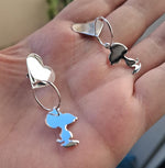 Carica l'immagine nel visualizzatore di Gallery, Orecchini Snoopy
