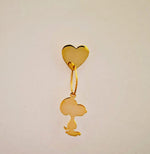 Carica l'immagine nel visualizzatore di Gallery, Orecchini Snoopy
