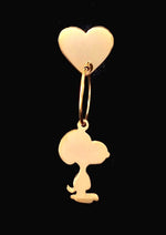 Carica l'immagine nel visualizzatore di Gallery, Orecchini Snoopy
